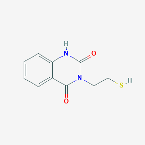 B142009 3-(2-Mercaptoethyl)quinazoline-2,4(1H,3H)-dione CAS No. 138400-06-3