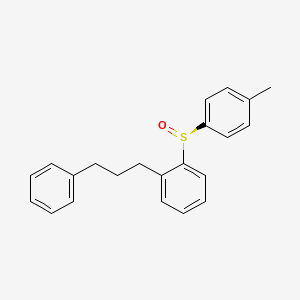 Benzene, 1-[(S)-(4-methylphenyl)sulfinyl]-2-(3-phenylpropyl)-