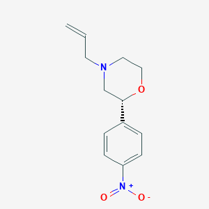 (2R)-2-(4-Nitrophenyl)-4-(prop-2-en-1-yl)morpholine