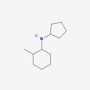 B1420105 N-cyclopentyl-2-methylcyclohexan-1-amine CAS No. 1019629-78-7