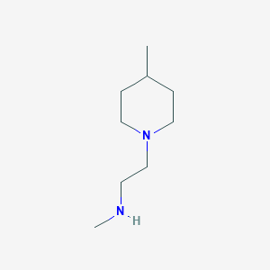 N-Methyl-2-(4-methylpiperidin-1-yl)ethanamine