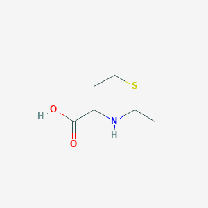 2-Methyl-1,3-thiazinane-4-carboxylic acid