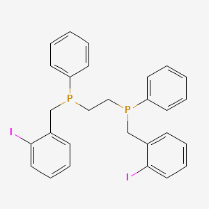 (Ethane-1,2-diyl)bis{[(2-iodophenyl)methyl](phenyl)phosphane}