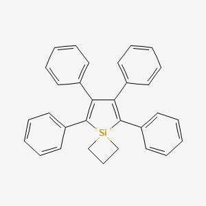 5,6,7,8-Tetraphenyl-4-silaspiro[3.4]octa-5,7-diene