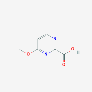 molecular formula C6H6N2O3 B1420162 4-Methoxypyrimidine-2-carboxylic acid CAS No. 1208682-80-7