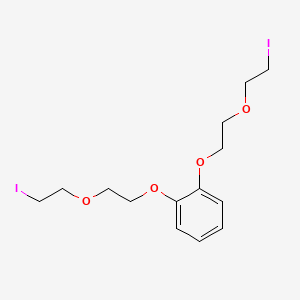 1,2-Bis[2-(2-iodoethoxy)ethoxy]benzene