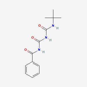 N-(tert-butylcarbamoylcarbamoyl)benzamide