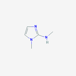 molecular formula C5H9N3 B1420164 N,1-Dimethyl-1H-imidazol-2-amine CAS No. 1083224-07-0