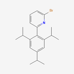 2-Bromo-6-[2,4,6-tri(propan-2-yl)phenyl]pyridine