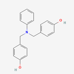 4,4'-[(Phenylazanediyl)bis(methylene)]diphenol