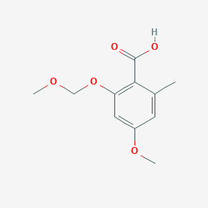 4-Methoxy-2-(methoxymethoxy)-6-methylbenzoic acid