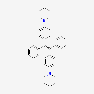 1,1'-[(1,2-Diphenylethene-1,2-diyl)di(4,1-phenylene)]dipiperidine