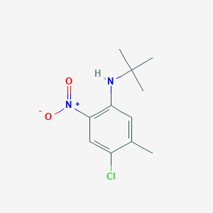 n-Tert-butyl-4-chloro-5-methyl-2-nitroaniline