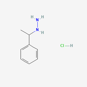 molecular formula C8H13ClN2 B1420225 美班嗪盐酸盐 CAS No. 29248-55-3