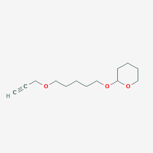 2-({5-[(Prop-2-yn-1-yl)oxy]pentyl}oxy)oxane