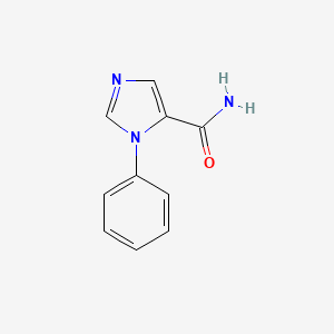 B1420277 1-phenyl-1H-imidazole-5-carboxamide CAS No. 1098355-91-9