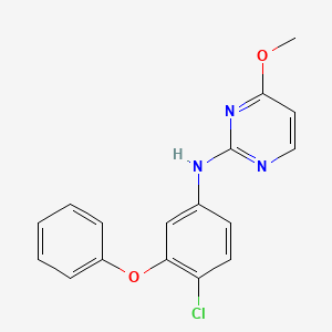 N-(4-chloro-3-phenoxyphenyl)-4-methoxypyrimidin-2-amine