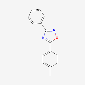 5-(4-Methylcyclohexa-1,3-dien-1-yl)-3-phenyl-1,2,4-oxadiazole