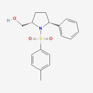 2-Pyrrolidinemethanol, 1-[(4-methylphenyl)sulfonyl]-5-phenyl-, (2S,5R)-