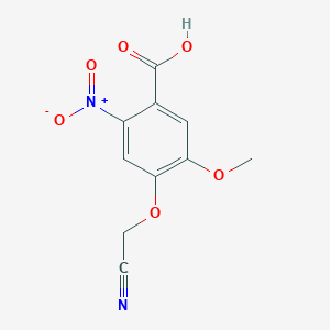 4-(Cyanomethoxy)-5-methoxy-2-nitrobenzoic acid