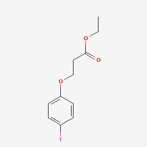 B1420332 Ethyl 3-(4-iodophenoxy)propanoate CAS No. 1099674-95-9