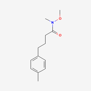 N-Methoxy-N-methyl-4-(4-methylphenyl)butanamide