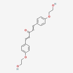 1,5-Bis[4-(2-hydroxyethoxy)phenyl]penta-1,4-dien-3-one