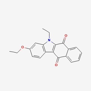 3-Ethoxy-5-ethyl-5H-benzo[b]carbazole-6,11-dione