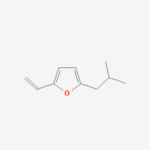 2-Ethenyl-5-(2-methylpropyl)furan