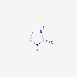 molecular formula C3H6N2O B142035 咪唑烷酮 CAS No. 120-93-4
