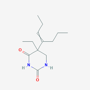 molecular formula C13H22N2O2 B14203506 5-Ethyl-5-(hept-3-en-4-yl)dihydropyrimidine-2,4(1H,3H)-dione CAS No. 831220-15-6