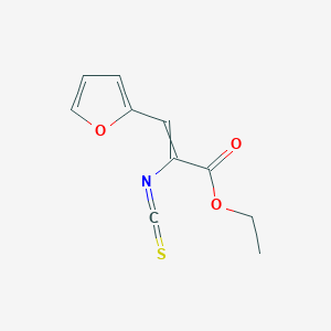 Ethyl 3-(furan-2-yl)-2-isothiocyanatoprop-2-enoate