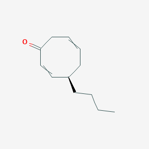 (4R)-4-Butylcycloocta-2,6-dien-1-one