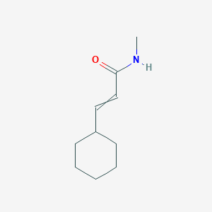 3-Cyclohexyl-N-methylprop-2-enamide