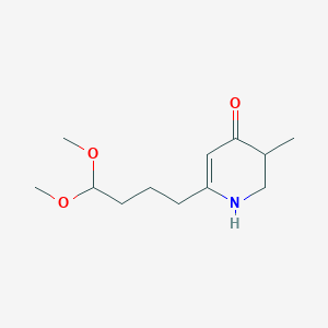 6-(4,4-Dimethoxybutyl)-3-methyl-2,3-dihydropyridin-4(1H)-one