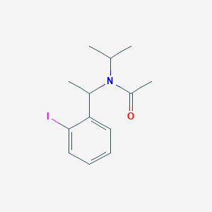 N-[1-(2-Iodophenyl)ethyl]-N-(propan-2-yl)acetamide