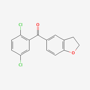 5-(2,5-Dichlorobenzoyl)-2,3-dihydro-1-benzofuran