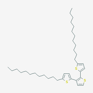 2,3-Bis(5-dodecylthiophen-2-yl)thiophene