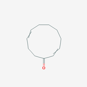 molecular formula C11H16O B14203891 Cycloundeca-2,8-dien-1-one CAS No. 918410-84-1