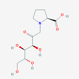 B142040 N-(1-Deoxy-D-fructosyl)-L-proline CAS No. 29118-61-4
