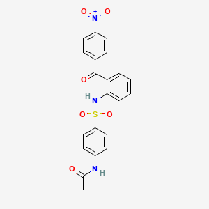 N-(4-{[2-(4-Nitrobenzoyl)phenyl]sulfamoyl}phenyl)acetamide