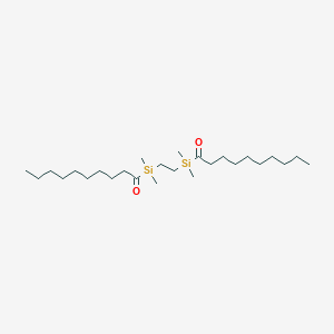 Silane, 1,2-ethanediylbis[dimethyl(1-oxodecyl)-