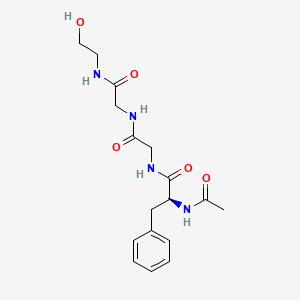 N-Acetyl-L-phenylalanylglycyl-N-(2-hydroxyethyl)glycinamide