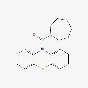 10H-Phenothiazine, 10-(cycloheptylcarbonyl)-