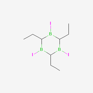 2,4,6-Triethyl-1,3,5-triiodo-1,3,5-triborinane