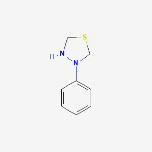 3-Phenyl-1,3,4-thiadiazolidine