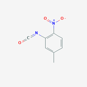 molecular formula C8H6N2O3 B142042 5-甲基-2-硝基苯基异氰酸酯 CAS No. 152645-33-5