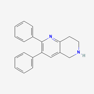 2,3-Diphenyl-5,6,7,8-tetrahydro-1,6-naphthyridine