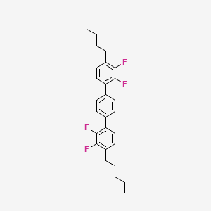 1-[4-(2,3-Difluoro-4-pentylphenyl)phenyl]-2,3-difluoro-4-pentylbenzene