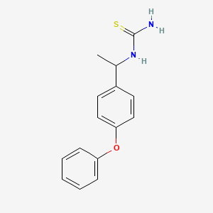 1-(4-Phenoxyphenyl)ethylthiourea